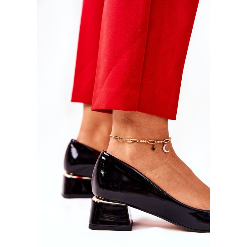 Lewski Shoes Lackade Läder Pumps Lewski 3118 Svart 1