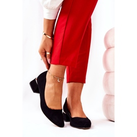 Lewski Shoes Mocka Pumps Lewski 3118 Svart 1