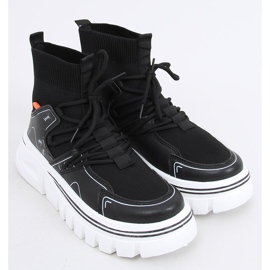 Malin Black sock sportskor svart 2