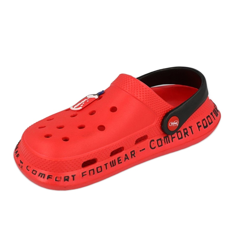 Befado barns skum tofflor - röda 159Y102 4