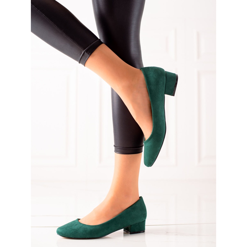 Sabatina Gröna mockapumpar 1