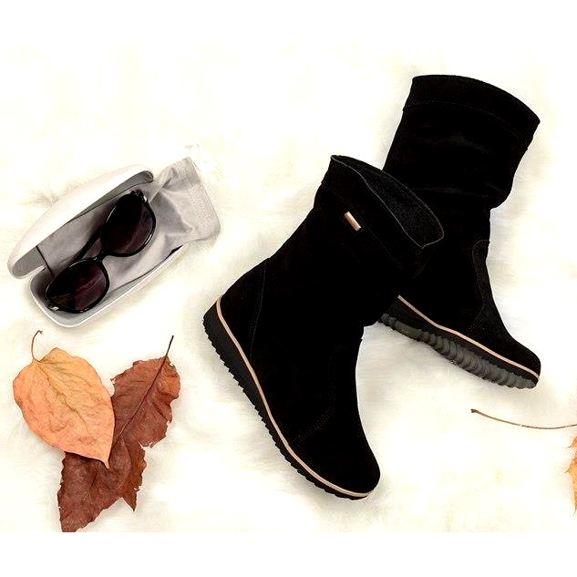 Olivier Läderstövlar Emi Black svart 1