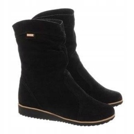 Olivier Läderstövlar Emi Black svart 2