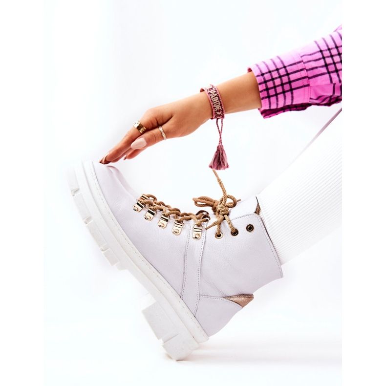 PF1 Vita Brescia-läderisolerade stövlar 2