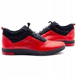 Polbut Röda herr vinterkängor K27F 4