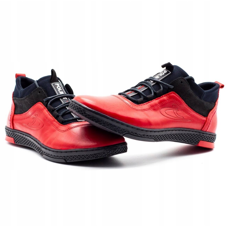 Polbut Röda herr vinterkängor K27F 5