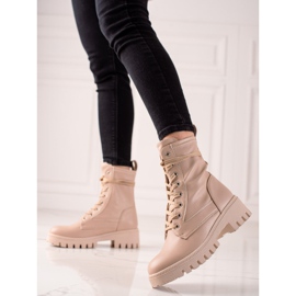 Diamantique Klassiska spetsfångare beige 1