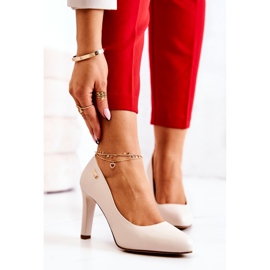 Dampumpar på en klack Sergio Leone Ljusbeige Campbell 1