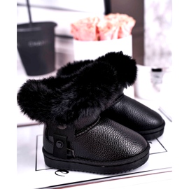 Apawwa Varma barnsnöskor med päls Marella grå 1