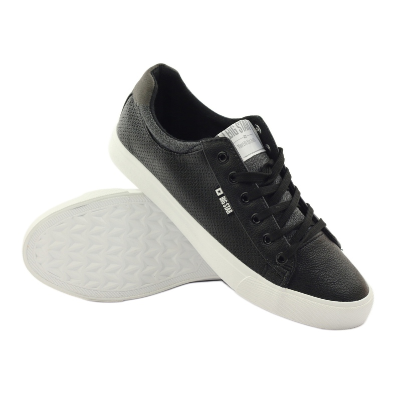 Sneakers halv-sneakers Big Star 174004 cz svart 3