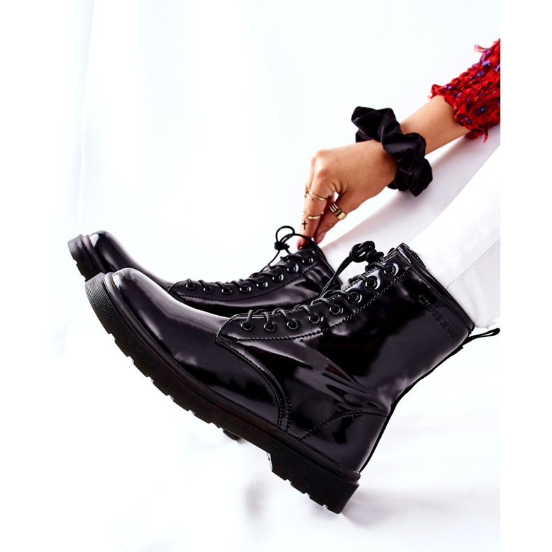 Cross Jeans Cross Stövlar Dam Jeans Svart GG2R4023 3