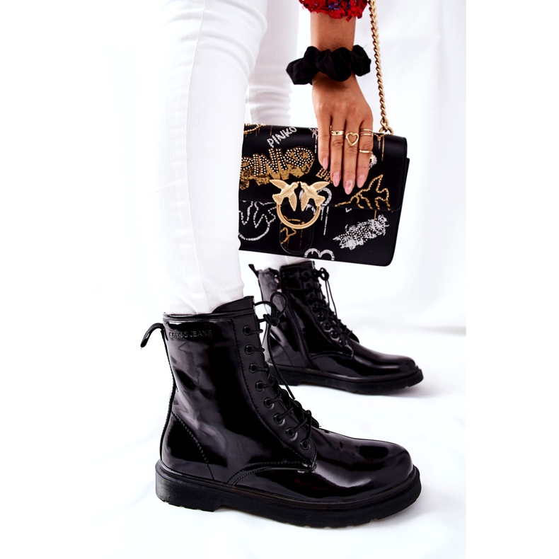 Cross Jeans Cross Stövlar Dam Jeans Svart GG2R4023 4