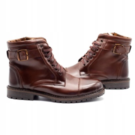 Olivier 910MP snöskor för män mörkbruna 3