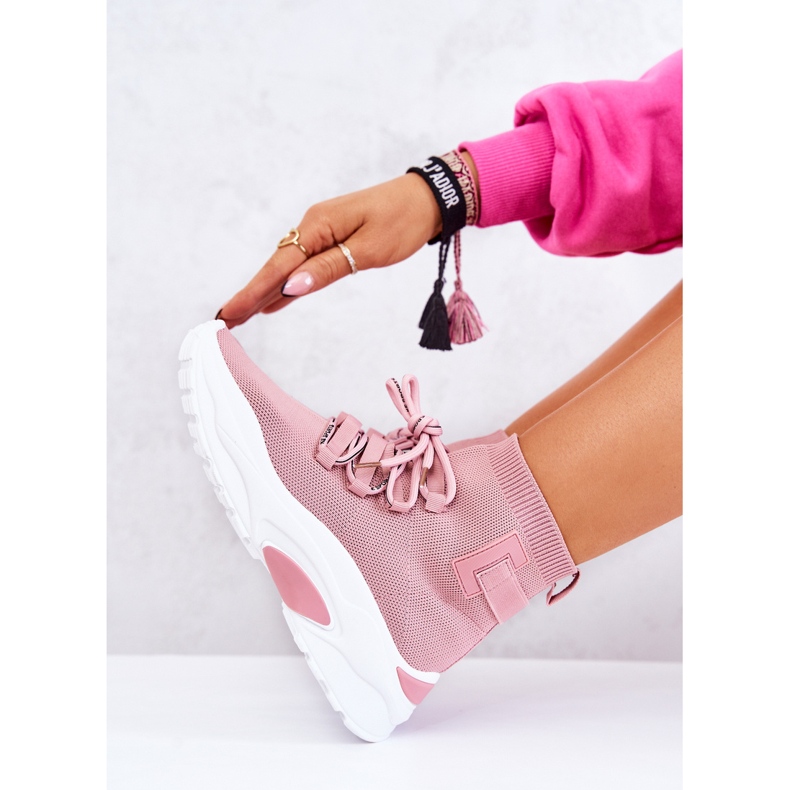 Damsportstrumpor Rosa KeSports 2