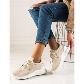 TRENDI Sportskor Sneakers beige 1