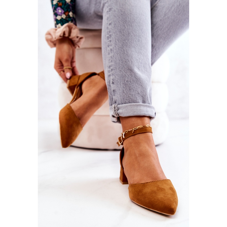 WS1 Mocka Pumps In Spitz Camel Calliope brun 2