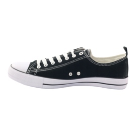 Svarta American Club LH03 sneakers vit 2