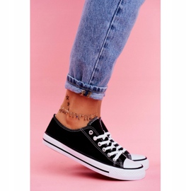 PS1 Omerta svarta sneakers med vit sula 2