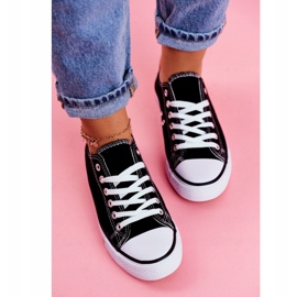 PS1 Omerta svarta sneakers med vit sula 3