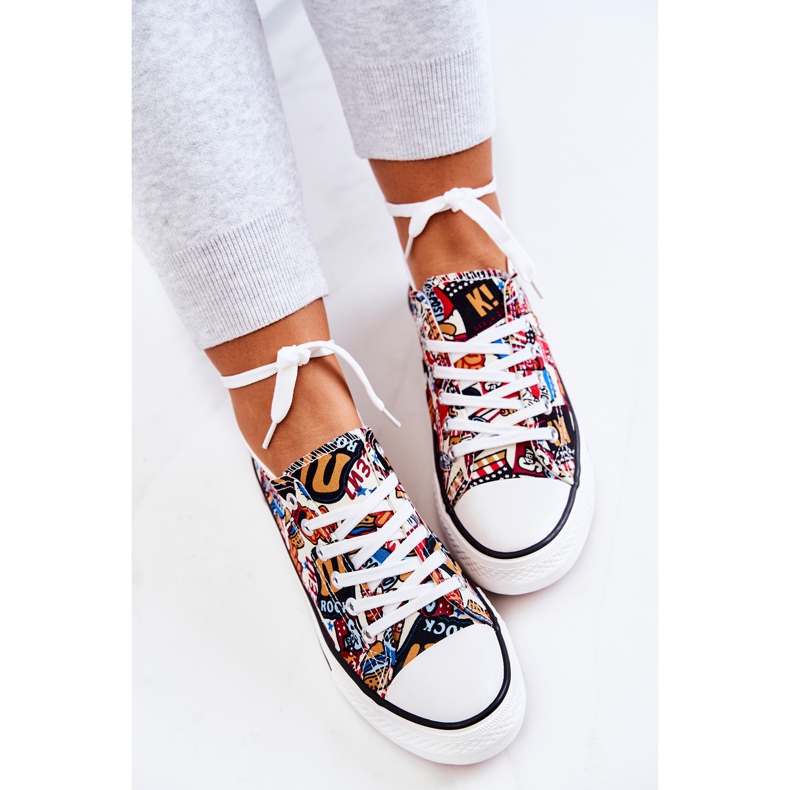 FS2 Logged Low Sneakers Multicolor Desiree mångfärgad 1