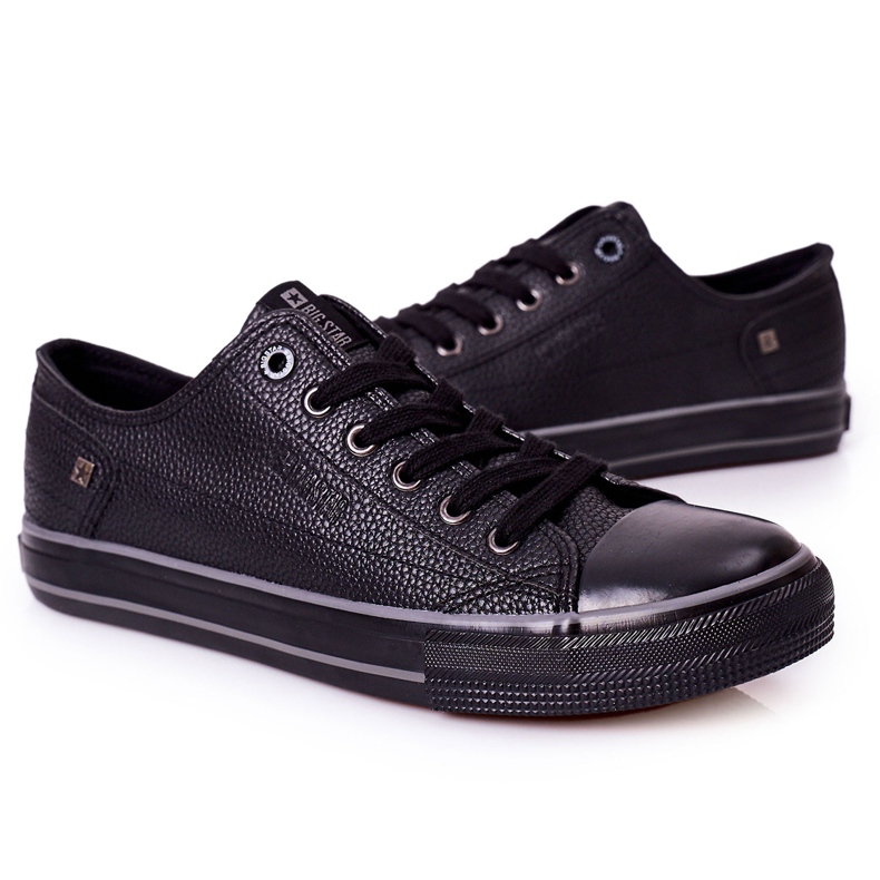 Herrskor Sneakers Big Star II174002 Svart 4