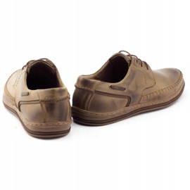 Polbut Läder herrskor J44PŁ brun 4