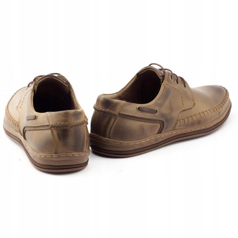 Polbut Läder herrskor J44PŁ brun 4