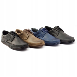 Polbut Läder herrskor J44PŁ brun 5