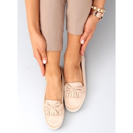 Quest Beige loafers för kvinnor 2