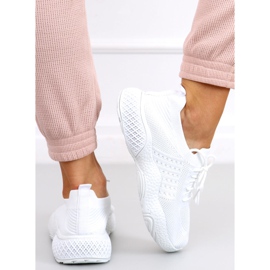 Yetto White sock sportskor vit 2