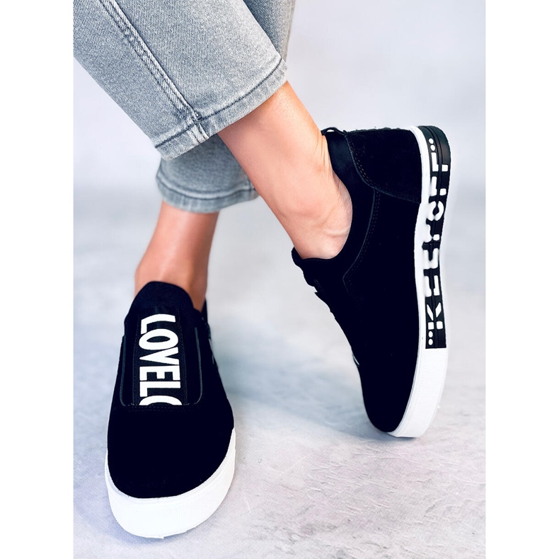 Selwa Black damsneakers svart 1