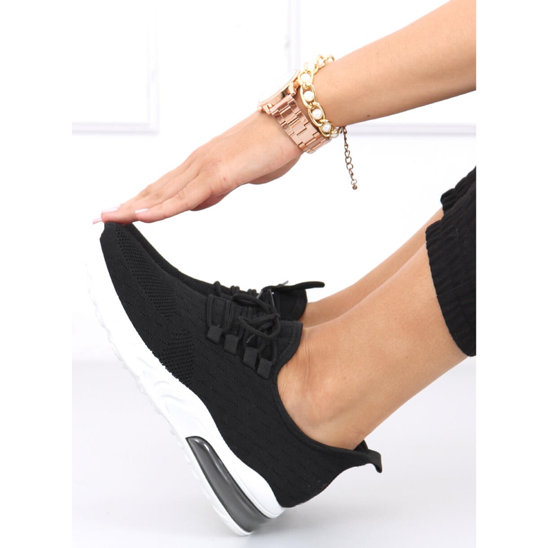 Kessi Black strumpor sportskor svart 1