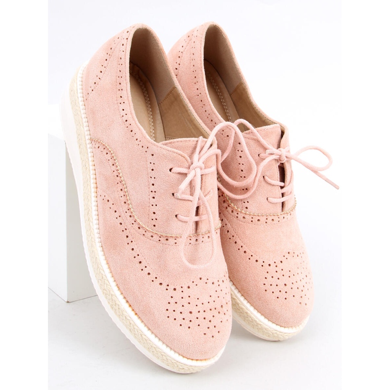 Damskor espadrilles Apia Pink rosa 1