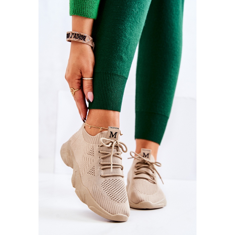 PS1 Sportskor Sneakers Tyg Mörkbeige Nolene 2