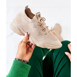 PS1 Sportskor Sneakers Tyg Mörkbeige Nolene 1