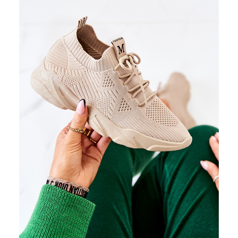 PS1 Sportskor Sneakers Tyg Mörkbeige Nolene 1