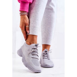 PS1 Sportskor Tyg Sneakers Grå Nolene 1