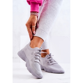 PS1 Sportskor Tyg Sneakers Grå Nolene 2