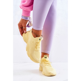 PS1 Sportskor Material Sneakers Gul Nolene 1