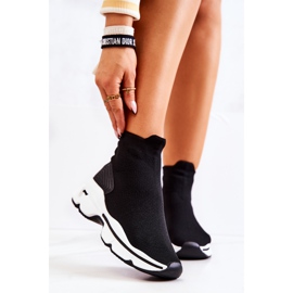 PS1 Svarta Bailee High Sock Sportskor 2