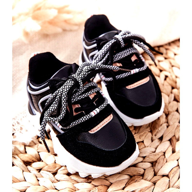 FR1 Barnsportskor Sneakers Svart Rommie mångfärgad 4