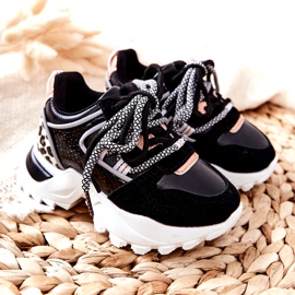 FR1 Barnsportskor Sneakers Svart Rommie mångfärgad 5