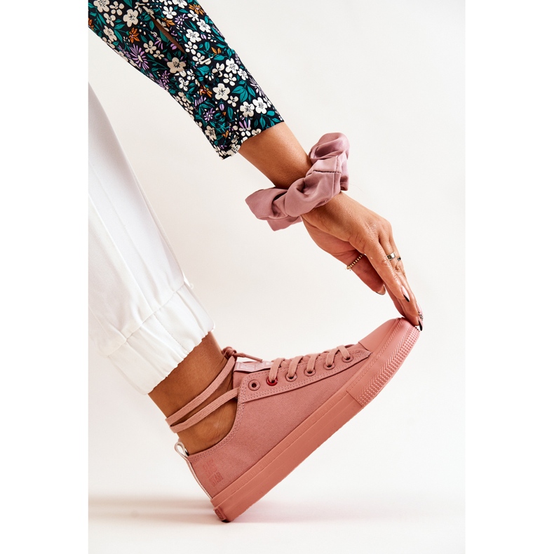 Low Sneakers Big Star JJ274005 Mörkrosa 1