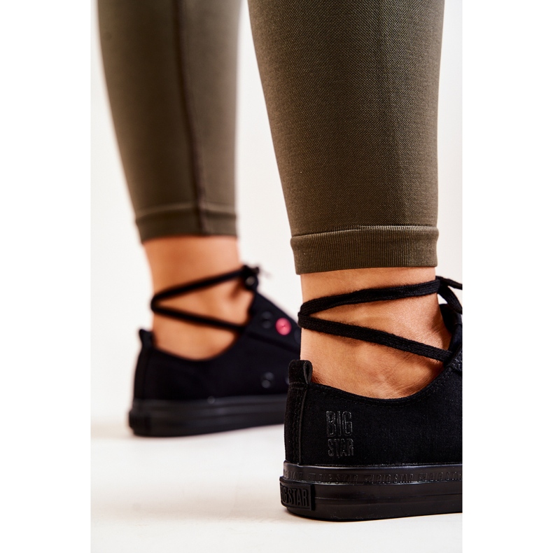 Svarta låga sneakers Big Star JJ274003 1