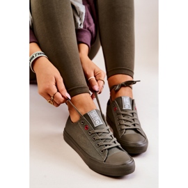 Low Sneakers Big Star JJ274004 Khaki grön 1