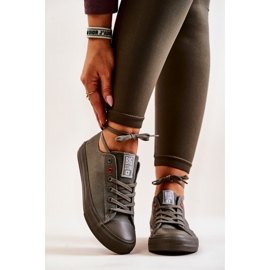 Low Sneakers Big Star JJ274004 Khaki grön 2