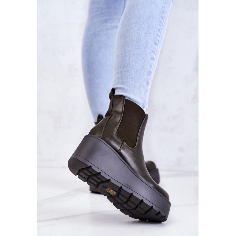 PS1 Varma stövlar Mörkgröna Montiano 1