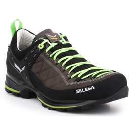 Salewa Ms Mtn Trainer 2 LM 61357-0471 vandringsskor svart grön 1