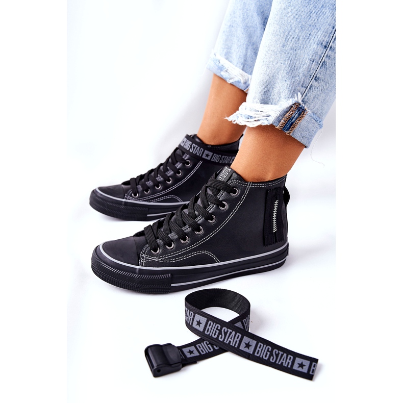 Högisolerade sneakers Big Star GG274026 Svart 3