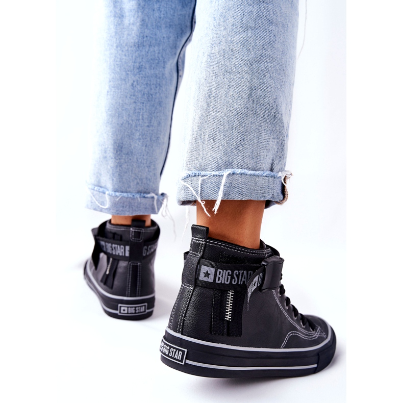 Högisolerade sneakers Big Star GG274026 Svart 5